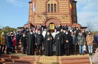 Vizită arhierească la hramul parohiei Sfântul Apostol Andrei din Oradea