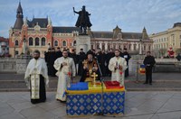 Ziua României serbată în Piața Unirii din Oradea Mare